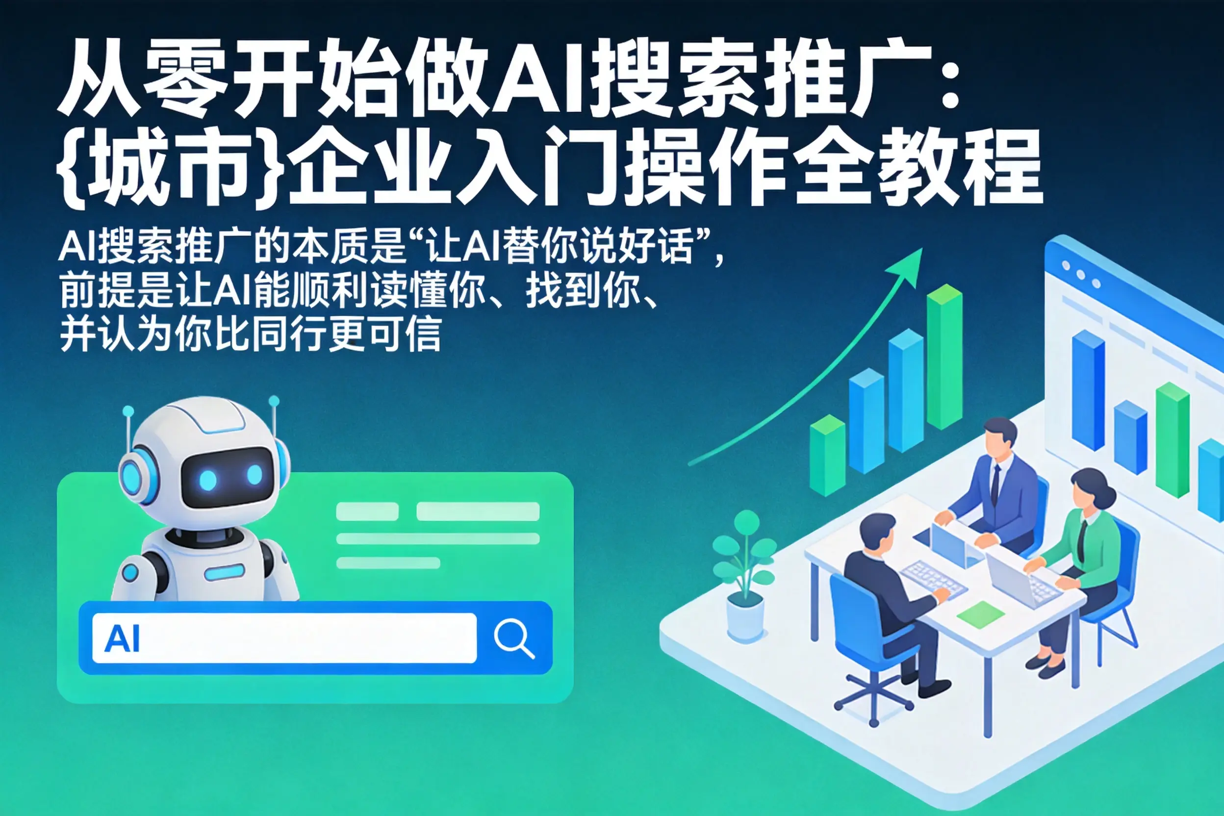 从零开始做AI搜索推广：日喀则企业入门操作全教程