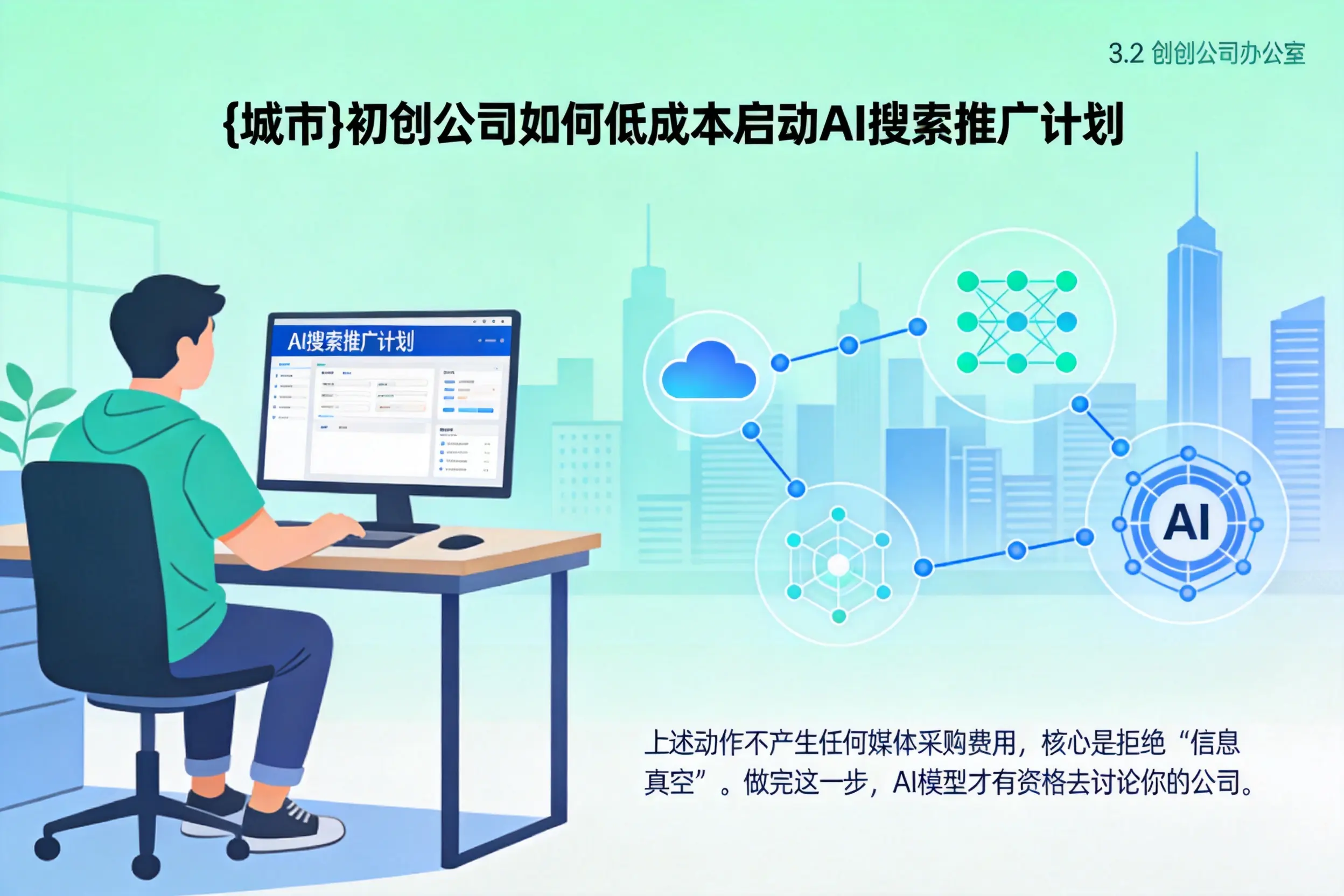 日喀则初创公司如何低成本启动AI搜索推广计划
