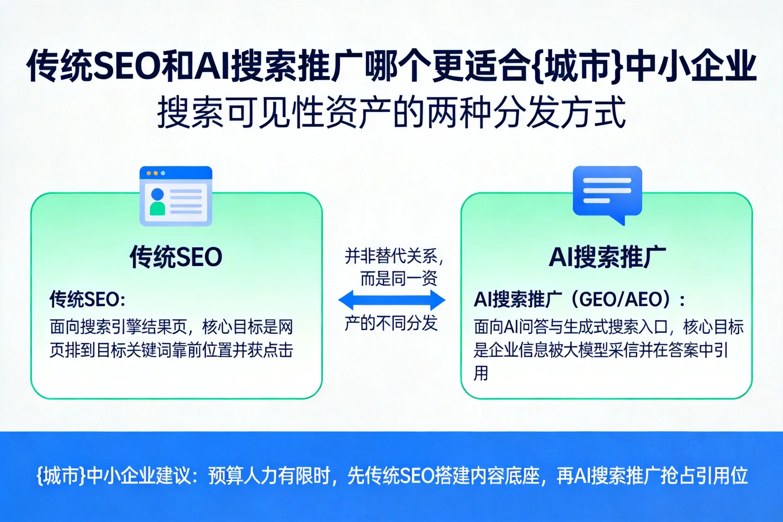 传统SEO和AI搜索推广哪个更适合日喀则中小企业