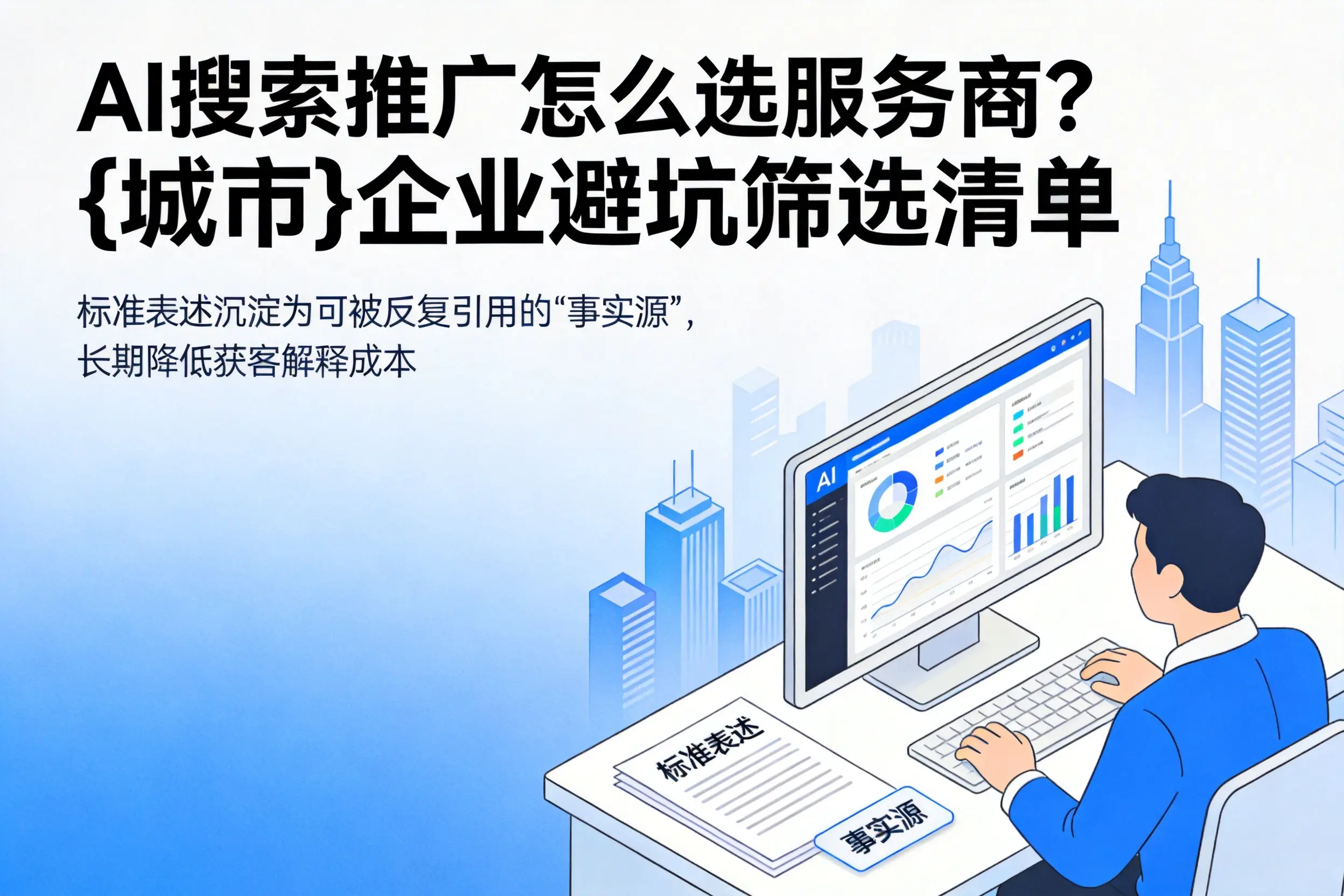 AI搜索推广怎么选服务商?日喀则企业避坑筛选清单