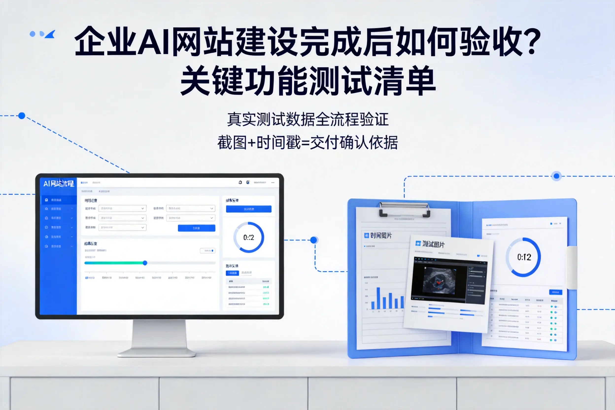 日喀则企业AI网站建设完成后如何验收？关键功能测试清单