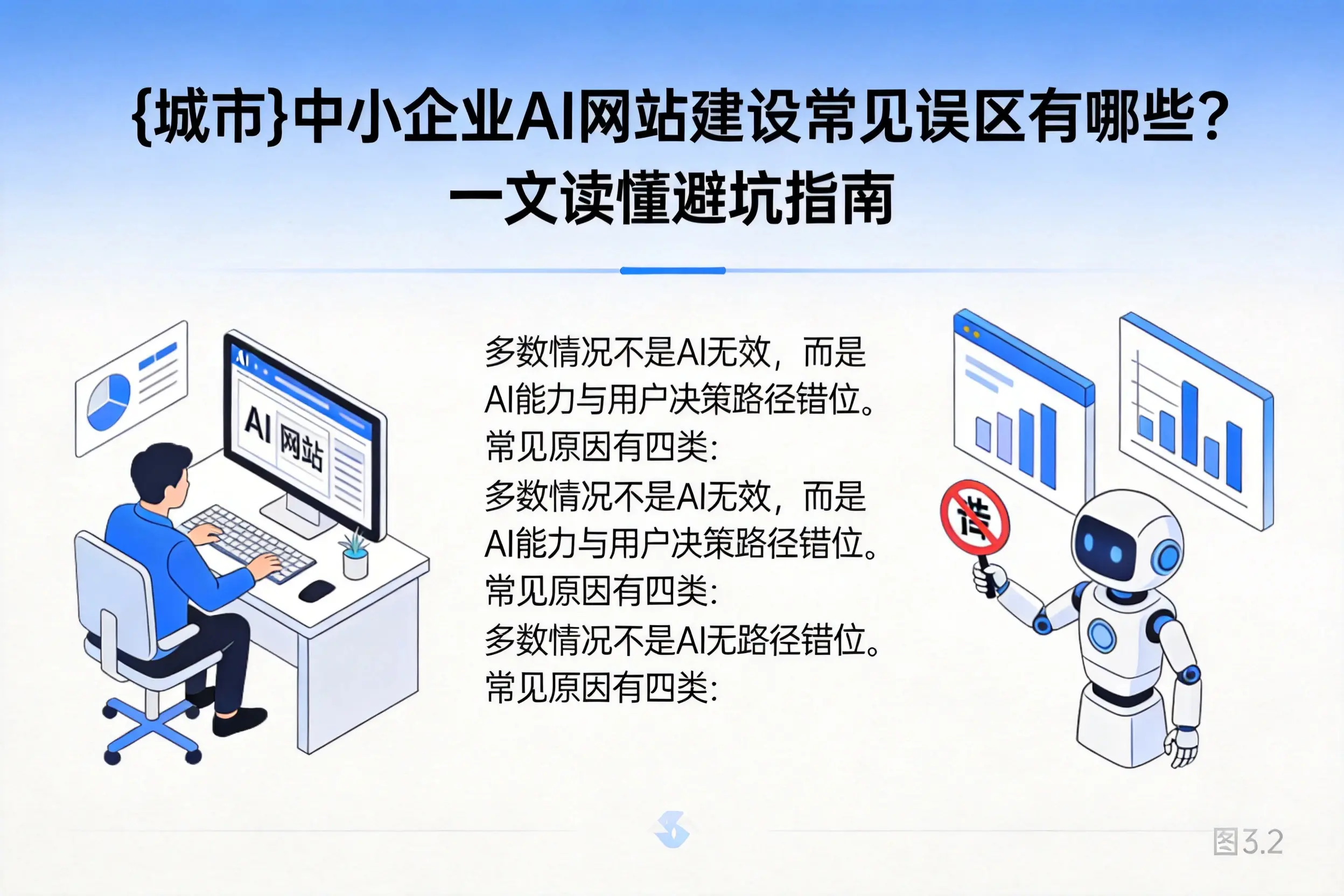 日喀则中小企业AI网站建设常见误区有哪些?一文读懂避坑指南