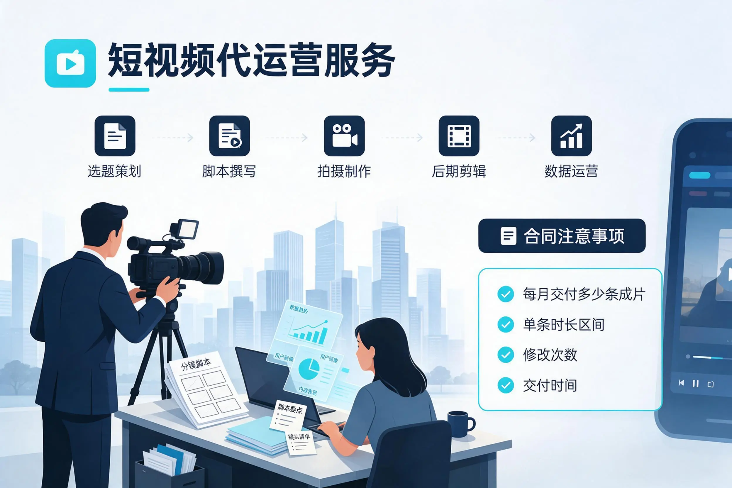 短视频代运营包含哪些服务？日喀则企业常见问题科普